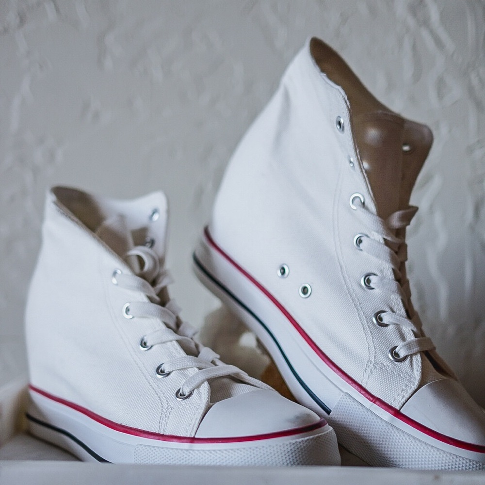 Wedge Sneakers by Olivia Miller